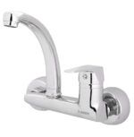 شیر ظرفشویی دیواری مدل S-3032 طلایی